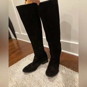 Born Crown Over-the-Knee Black Suede Boots ( Sz 7.5M) Style W32480